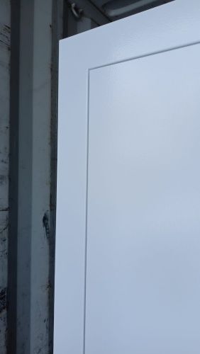Белая входная дверь Z-1 White металл-металл фото 10 Белая входная дверь Z-1 White металл-металл фото 10